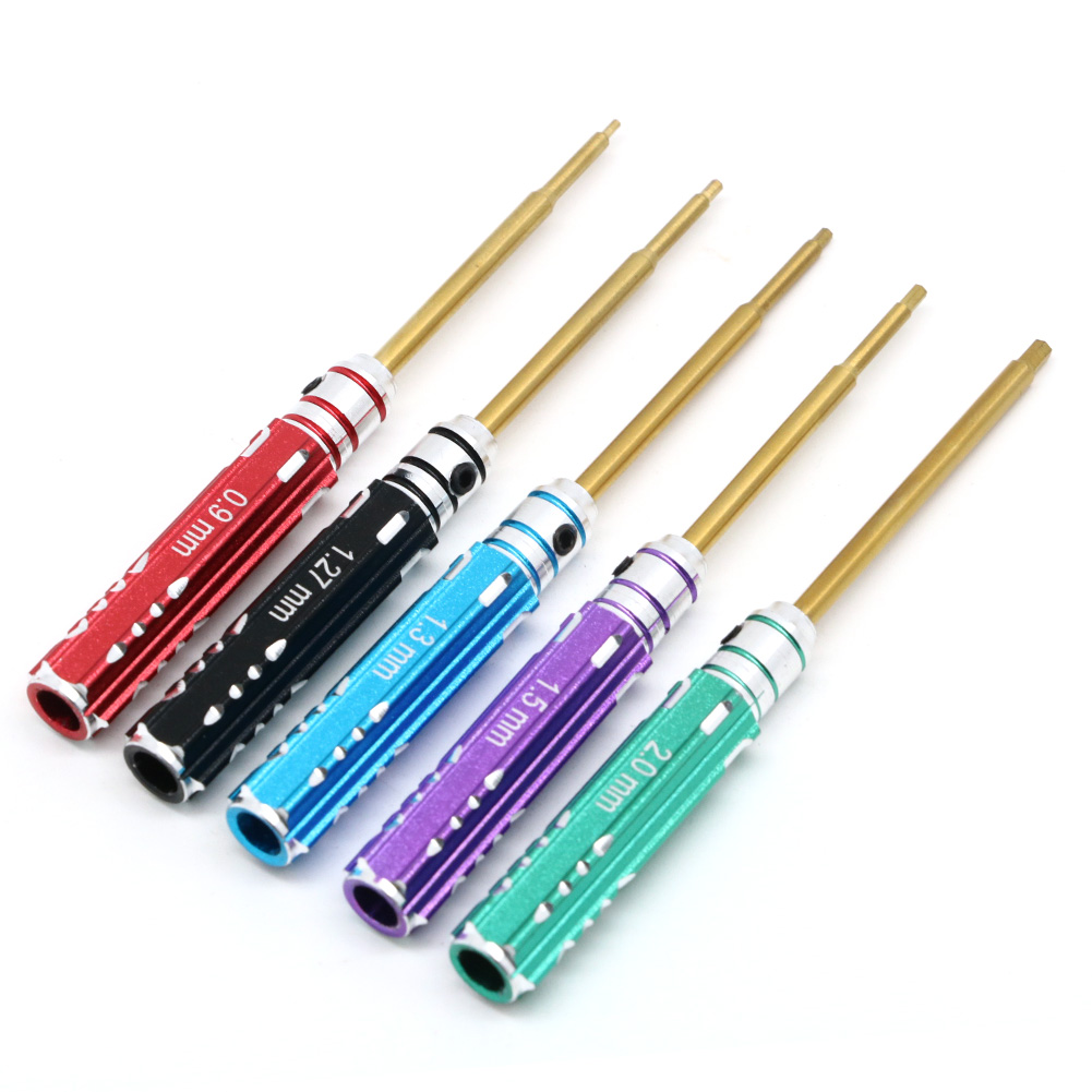 Rc Hobby Electric Screwdriver - 5pcs/set RC Mini 0.9mm 1.27mm 1.3mm