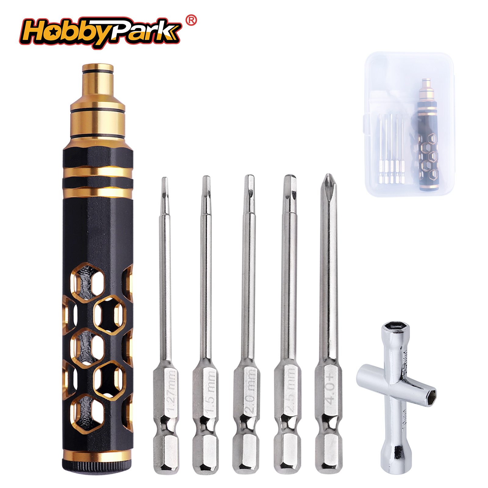 Rc Hobby Electric Screwdriver - Hobbypark RC 5-in-1 Screwdriver Set Hex