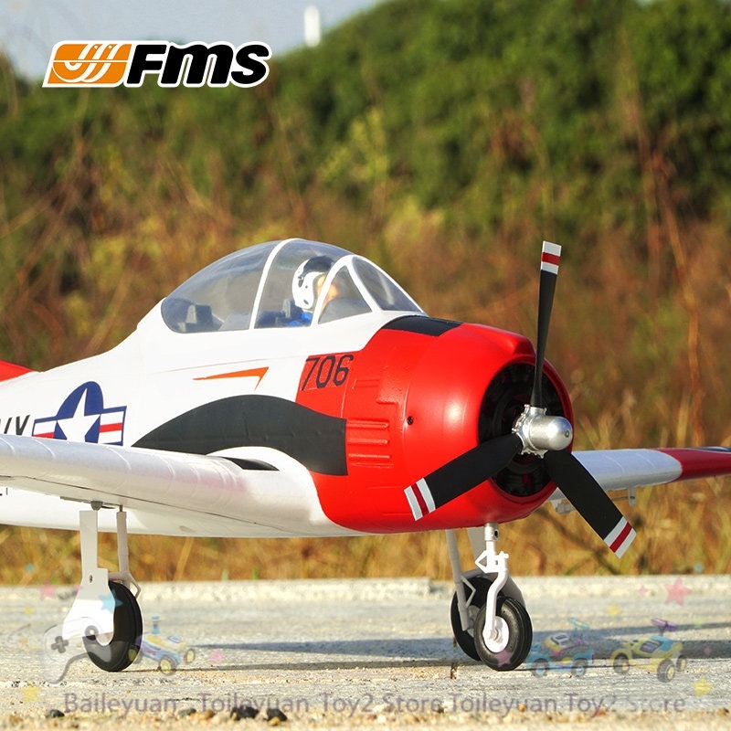 New FMS T28 Trojan 800Mm Rc Fi - Rc Hobby Plane recension och pris