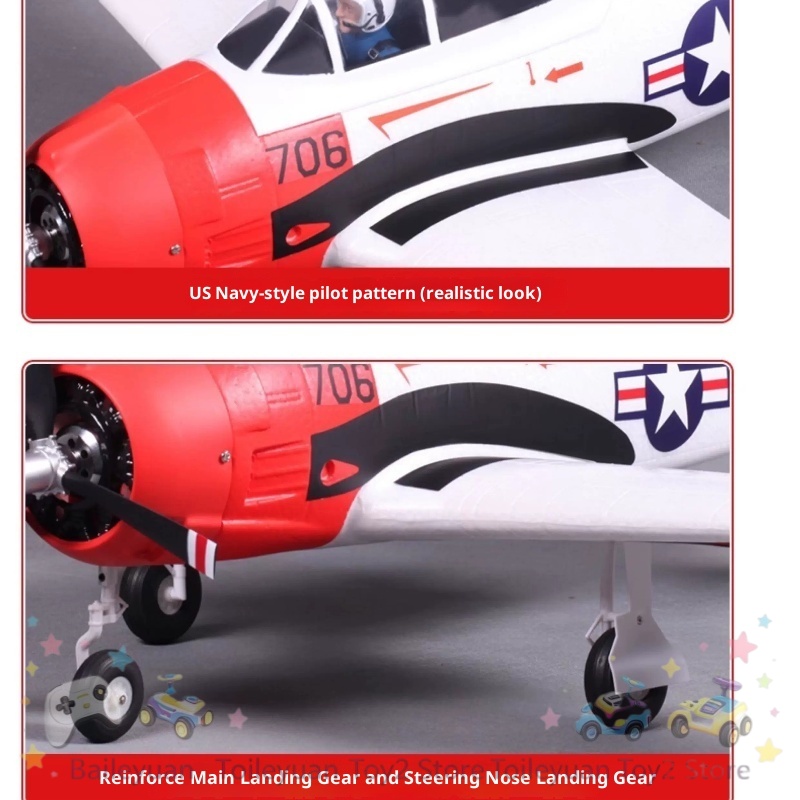 New FMS T28 Trojan 800Mm Rc Fi - Rc Hobby Plane recension och pris