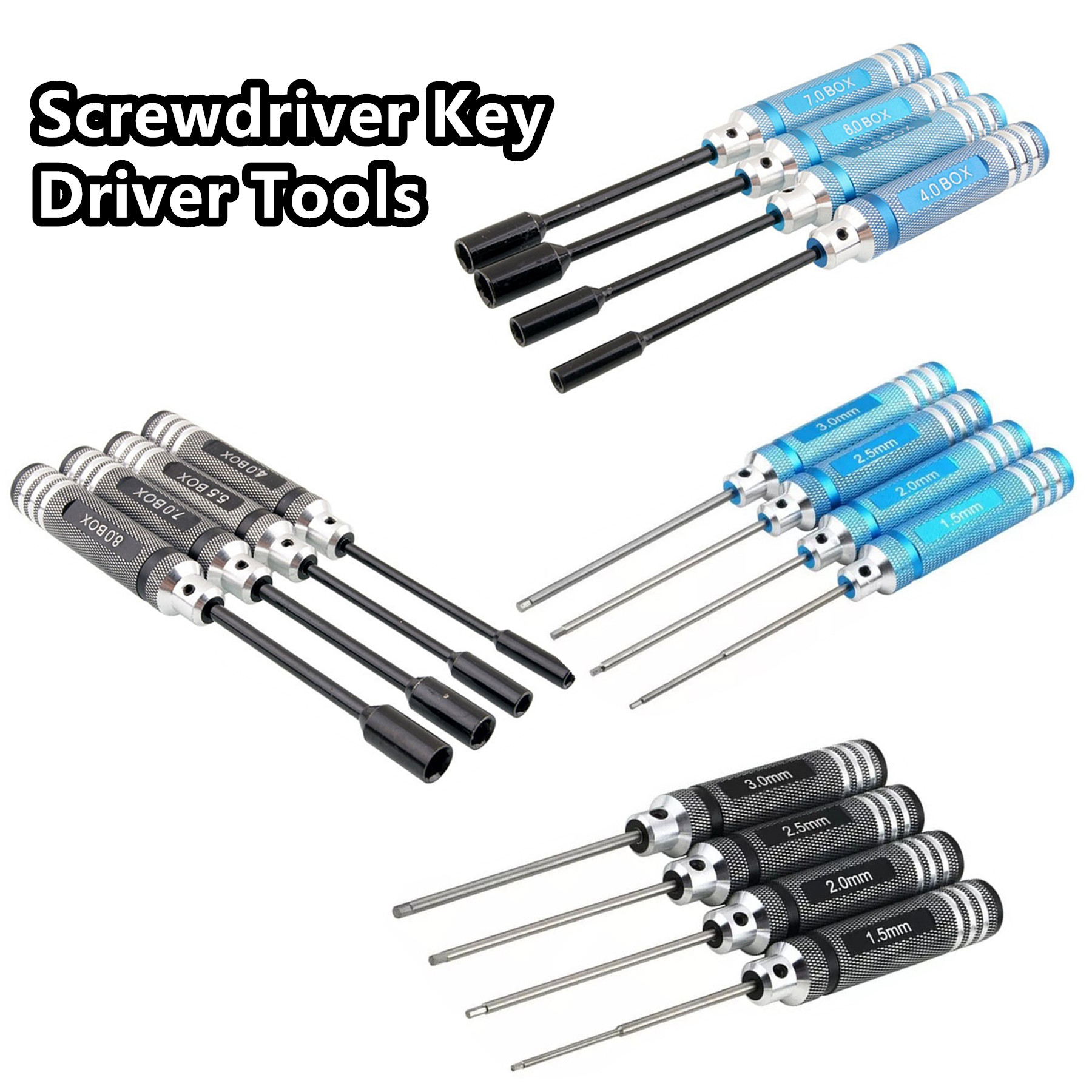 4Pcs Titanium Hex Screwdriver  - Rc Hobby Electric Screwdriver recension och pris