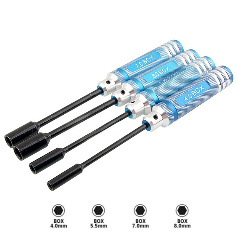 4Pcs Titanium Hex Screwdriver  - Rc Hobby Electric Screwdriver recension och pris