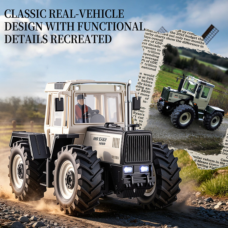 1/24 Alloy RC Tractor Mb-Trac  - Rc Hobby Grade Cars recension och pris