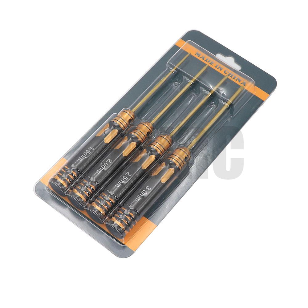 Ajrc 4pcs/set Titanium Plating - Rc Hobby Electric Screwdriver recension och pris