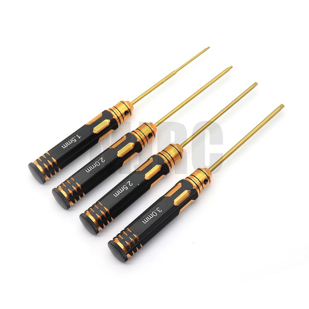 Ajrc 4pcs/set Titanium Plating - Rc Hobby Electric Screwdriver recension och pris