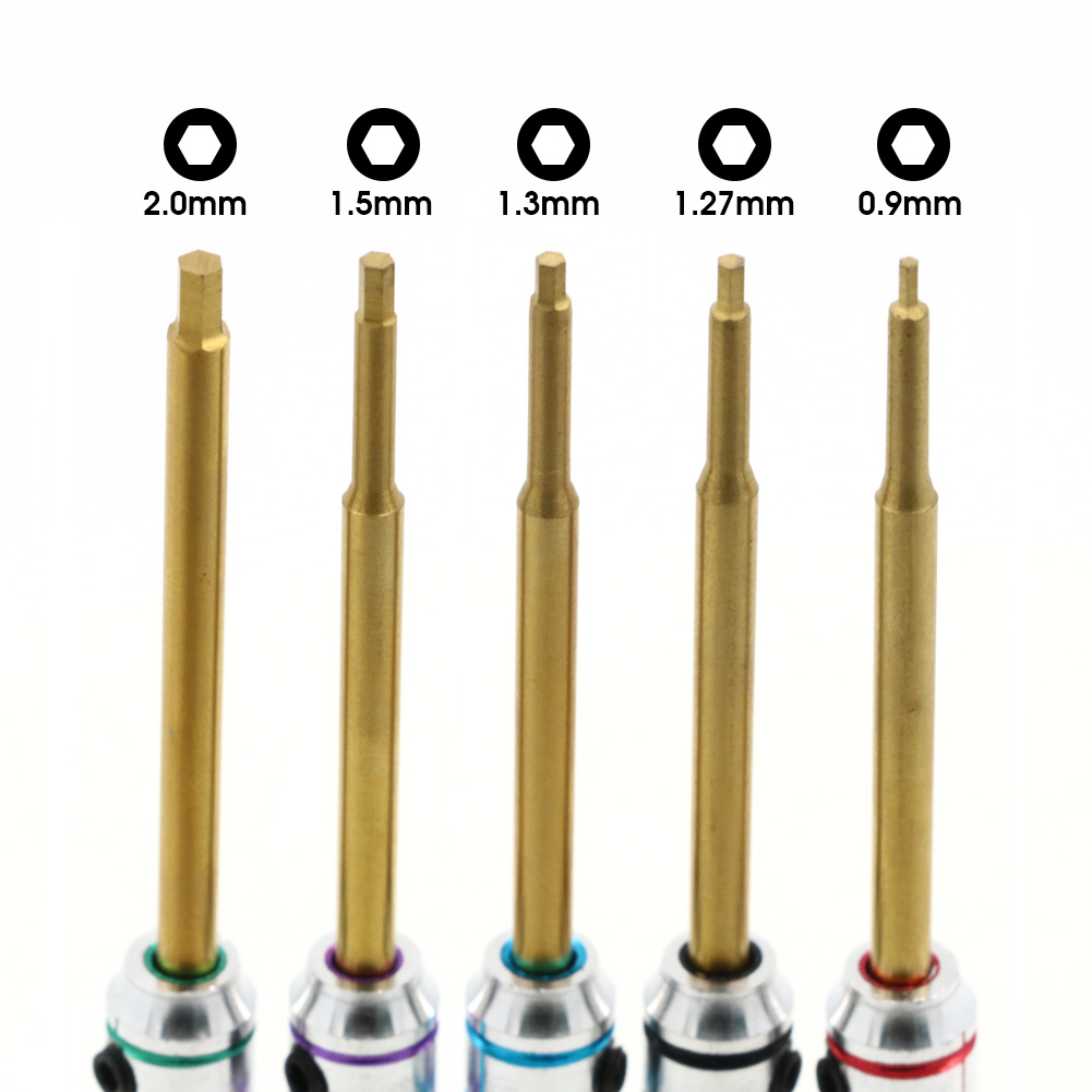 5pcs/set RC Mini 0.9mm 1.27mm  - Rc Hobby Electric Screwdriver recension och pris