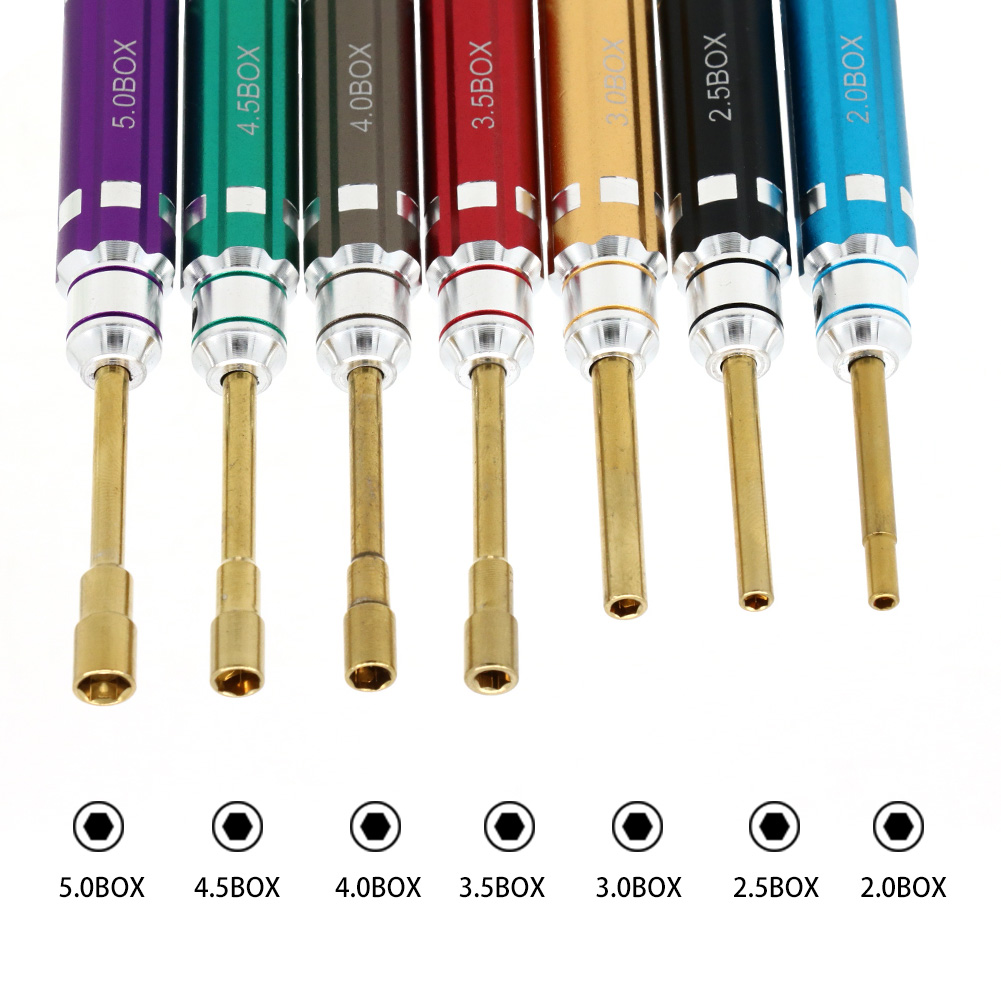 7PCS Short Handle RC Hex Screw - Rc Hobby Electric Screwdriver recension och pris