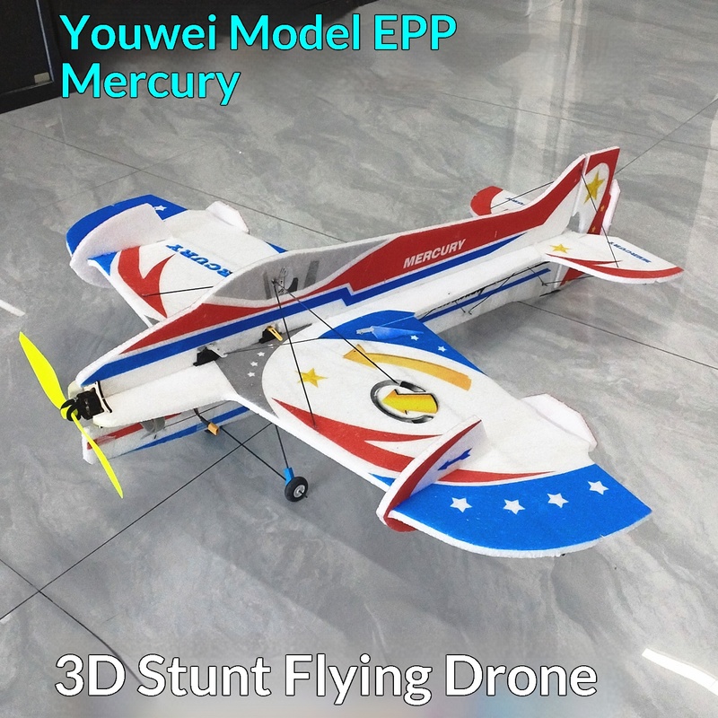 Mercury Epp Foam 3d Aerobatic  - Rc Hobby Plane recension och pris