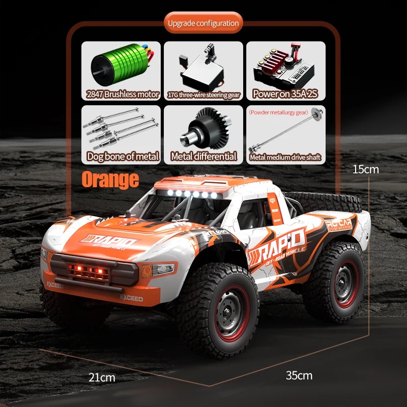 JJRC Q130 1:16 70KM/H 4WD RC C - Rc Hobby Grade Cars recension och pris