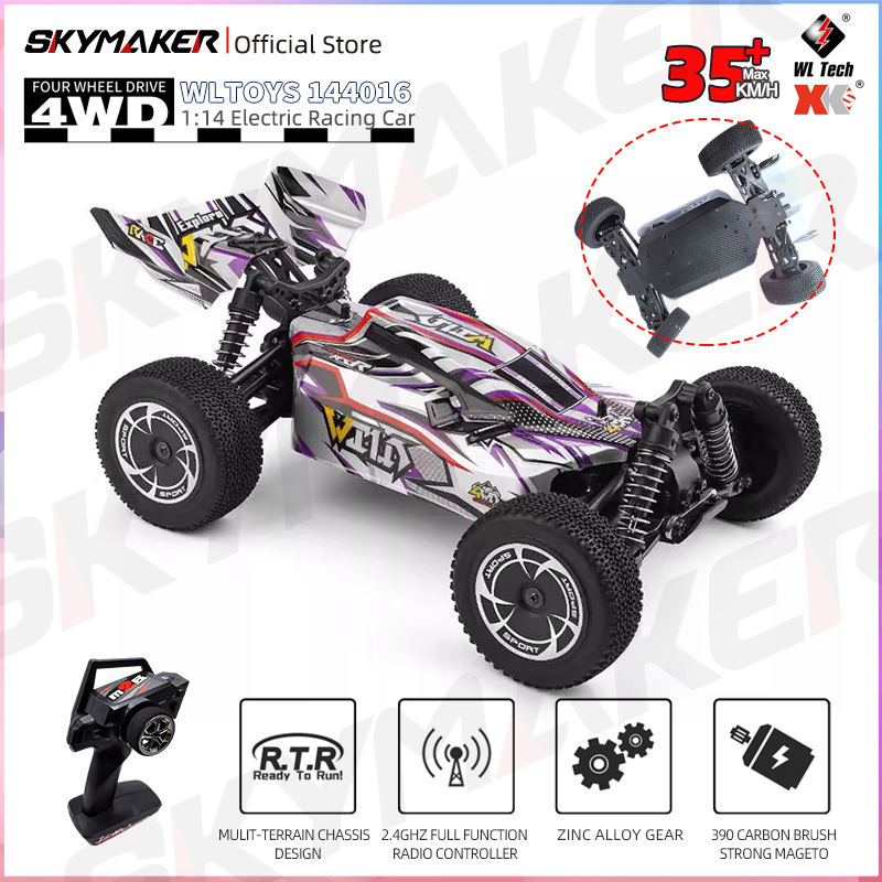 WLtoys RC Car 1/14 144016 2.4G - Rc Hobby Grade Cars recension och pris