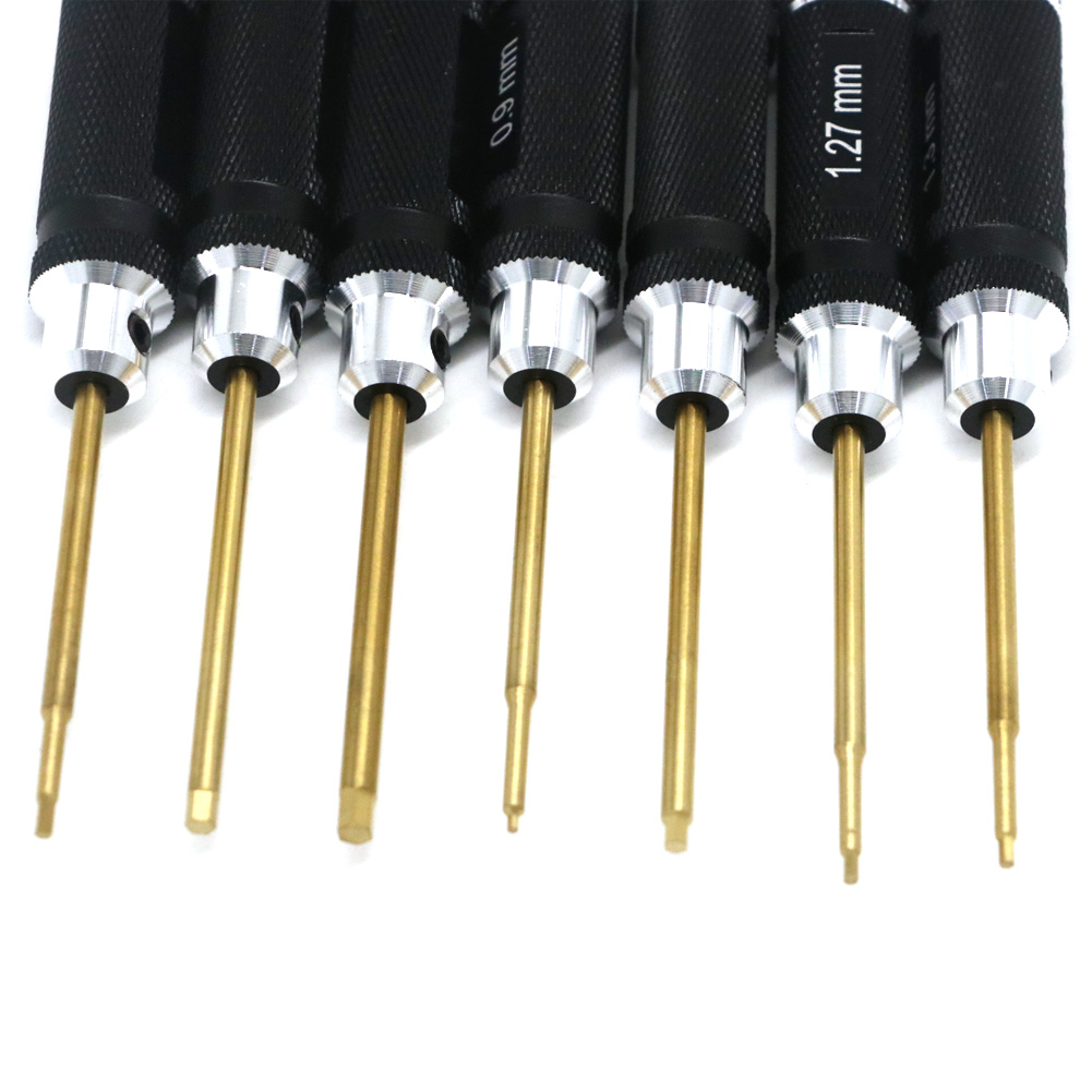 7pcs Titanium Plating Mini Pre - Rc Hobby Electric Screwdriver recension och pris