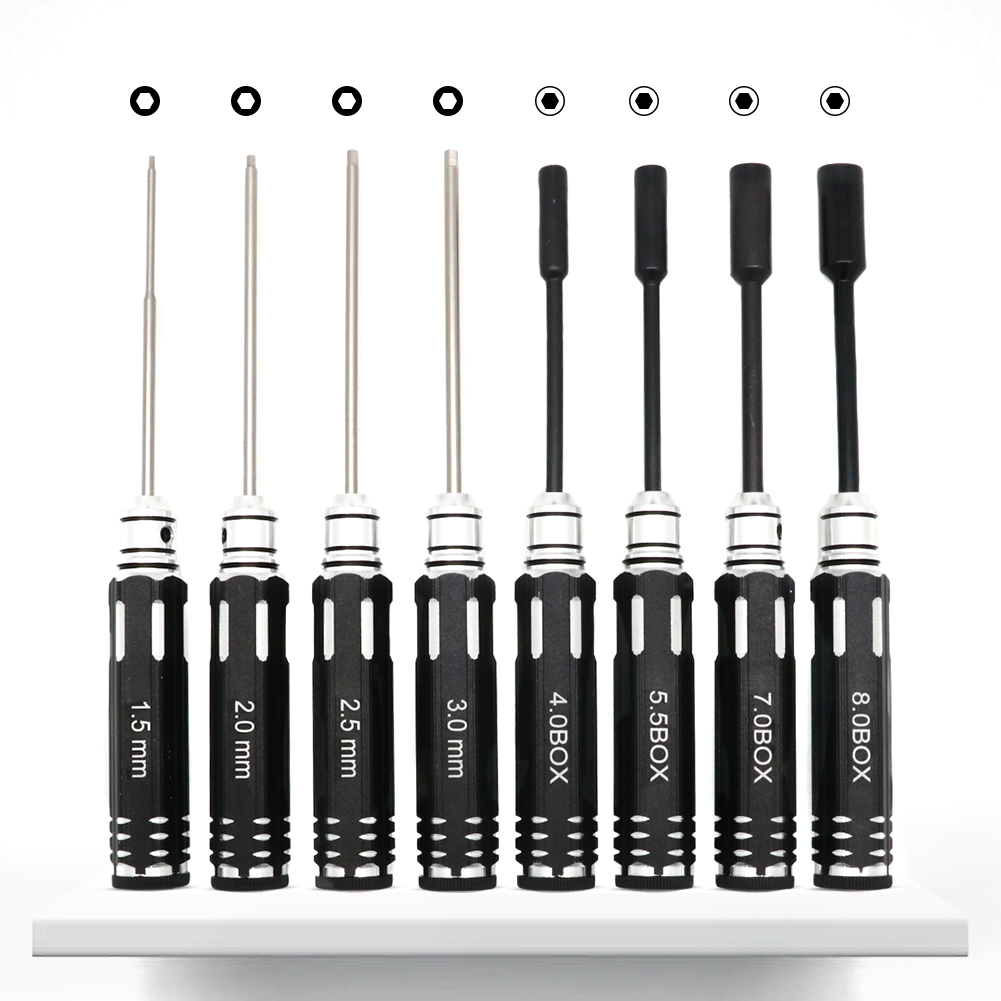RC Hex Driver Set - 16pcs Hex  - Rc Hobby Electric Screwdriver recension och pris