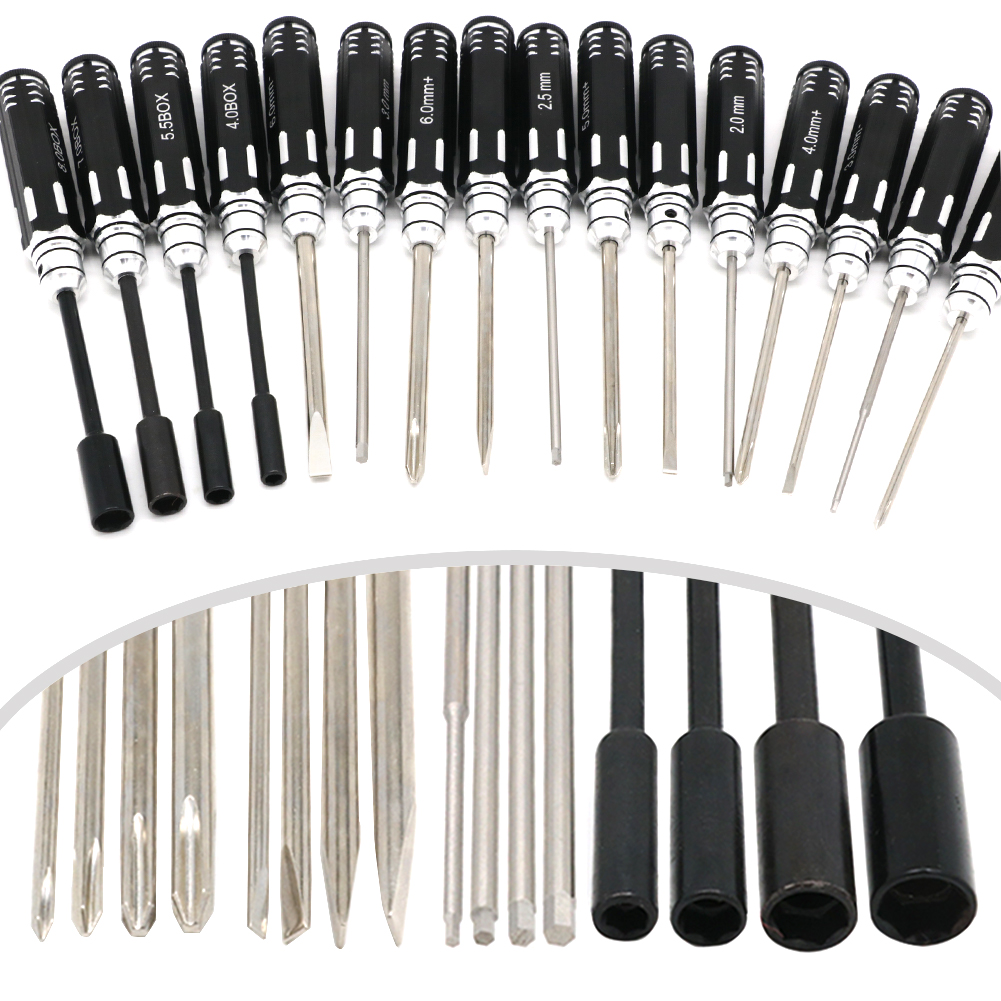 RC Hex Driver Set - 16pcs Hex  - Rc Hobby Electric Screwdriver recension och pris