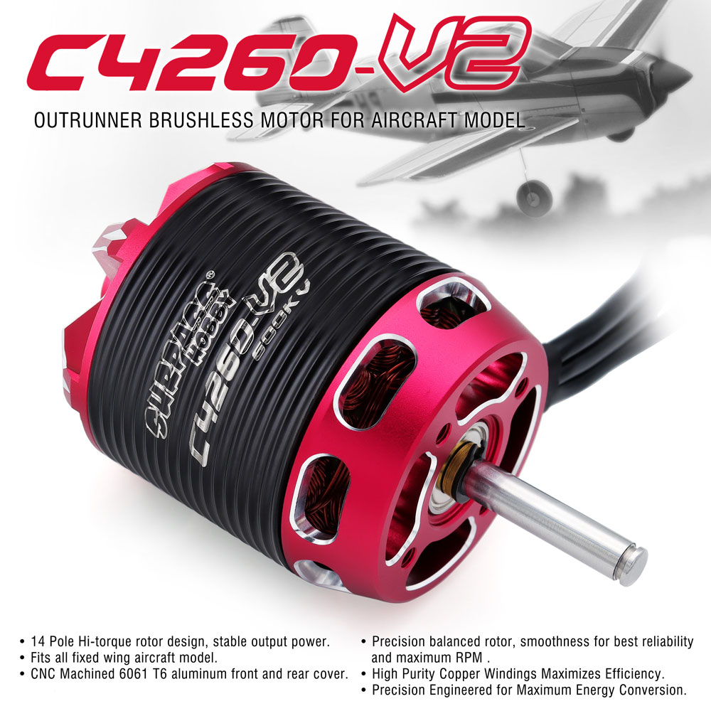 SURPASS HOBBY C4240 750KV/850K - Rc Hobby Plane recension och pris
