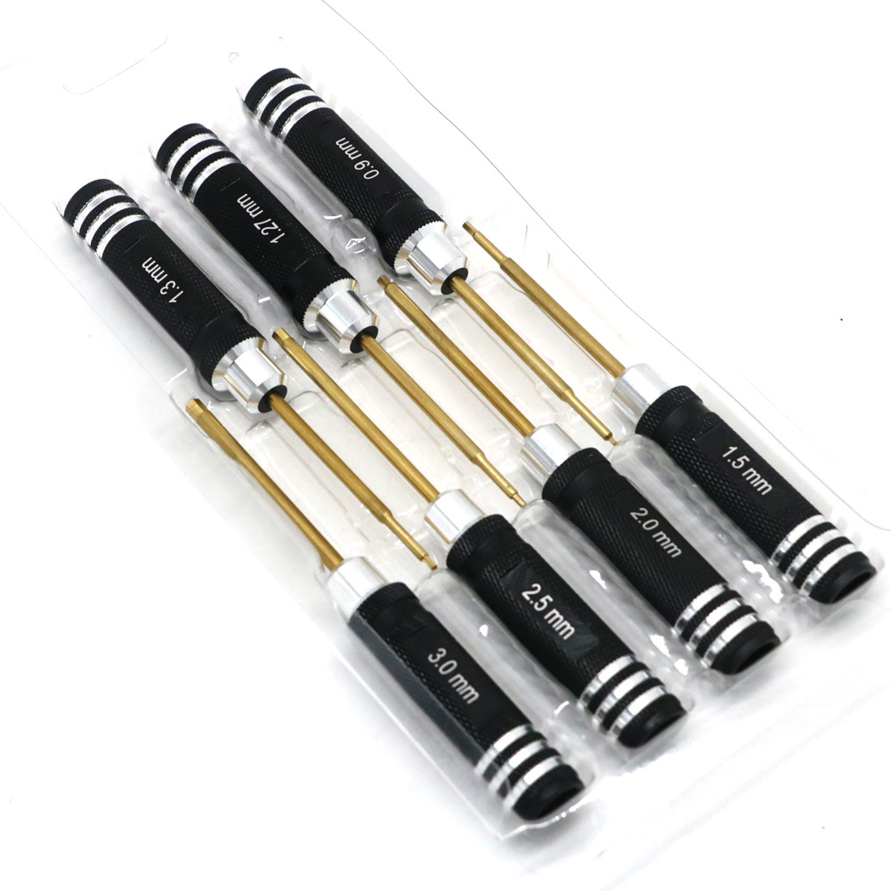 7pcs Titanium Plating Mini Pre - Rc Hobby Electric Screwdriver recension och pris