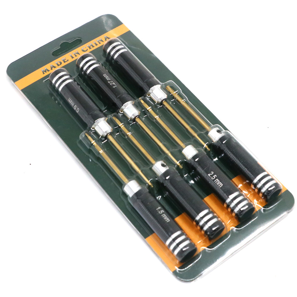7pcs Titanium Plating Mini Pre - Rc Hobby Electric Screwdriver recension och pris